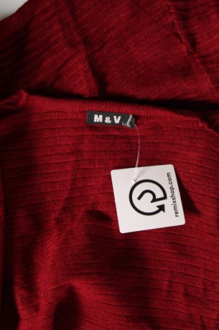 Damen Strickjacke M&V, Größe L, Farbe Rot, Preis € 3,43