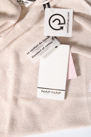 Γυναικεία ζακέτα Naf Naf, Μέγεθος S, Χρώμα  Μπέζ, Τιμή 7,19 €