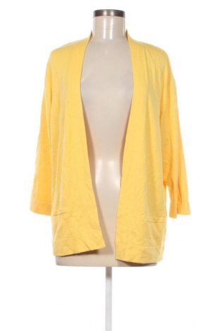 Γυναικεία ζακέτα S.Oliver, Μέγεθος XL, Χρώμα Κίτρινο, Τιμή 15,22 €