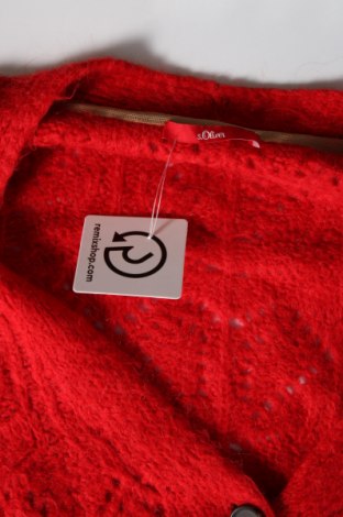 Γυναικεία ζακέτα S.Oliver, Μέγεθος 3XL, Χρώμα Κόκκινο, Τιμή 16,48 €