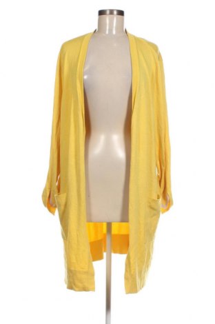 Γυναικεία ζακέτα S.Oliver Black Label, Μέγεθος XL, Χρώμα Κίτρινο, Τιμή 30,68 €