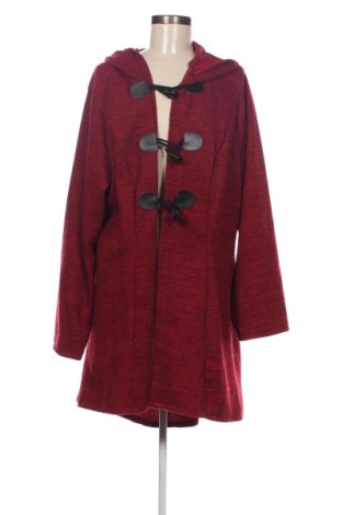 Damen Strickjacke SHEIN, Größe 5XL, Farbe Rot, Preis 20,18 €