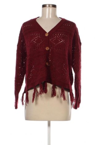 Damen Strickjacke SHEIN, Größe XL, Farbe Rot, Preis 3,83 €