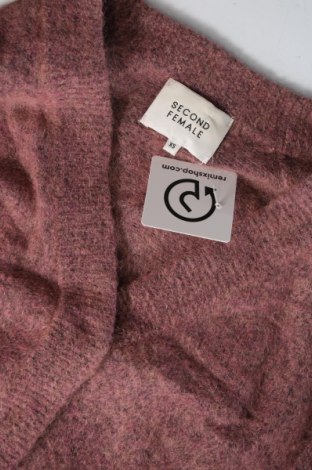 Damen Strickjacke Second Female, Größe XS, Farbe Rosa, Preis € 17,26