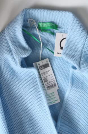 Damen Strickjacke United Colors Of Benetton, Größe XS, Farbe Blau, Preis € 47,94