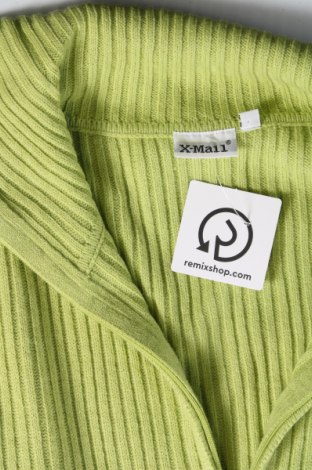 Γυναικεία ζακέτα X-Mail, Μέγεθος L, Χρώμα Πράσινο, Τιμή 7,36 €