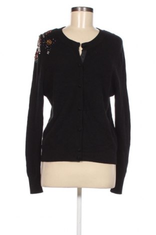 Дамска жилетка Zara Knitwear, Размер L, Цвят Черен, Цена 12,15 лв.