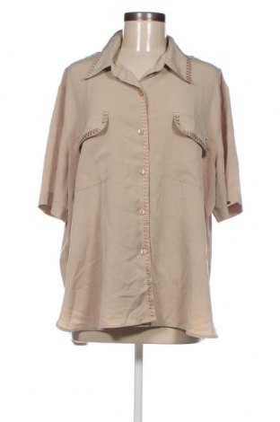 Γυναικείο πουκάμισο, Μέγεθος XXL, Χρώμα Γκρί, Τιμή 23,86 €