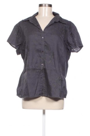 Γυναικείο πουκάμισο, Μέγεθος M, Χρώμα Γκρί, Τιμή 6,52 €