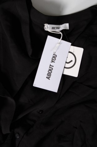 Γυναικείο πουκάμισο About You, Μέγεθος M, Χρώμα Μαύρο, Τιμή 23,71 €