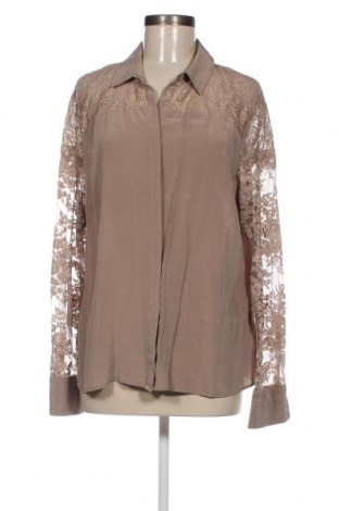 Γυναικείο πουκάμισο Ashley Brooke, Μέγεθος XL, Χρώμα  Μπέζ, Τιμή 12,68 €