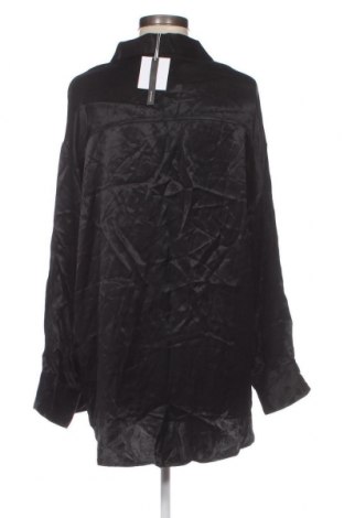 Γυναικείο πουκάμισο Bershka, Μέγεθος L, Χρώμα Μαύρο, Τιμή 9,28 €
