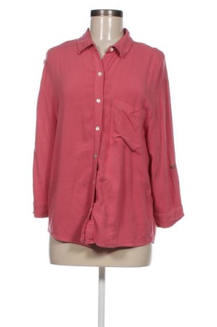 Γυναικείο πουκάμισο Bershka, Μέγεθος L, Χρώμα Ρόζ , Τιμή 6,00 €