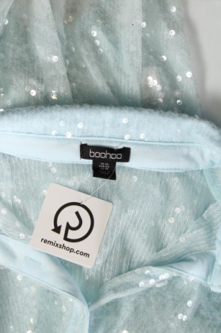 Γυναικείο πουκάμισο Boohoo, Μέγεθος L, Χρώμα Μπλέ, Τιμή 12,37 €