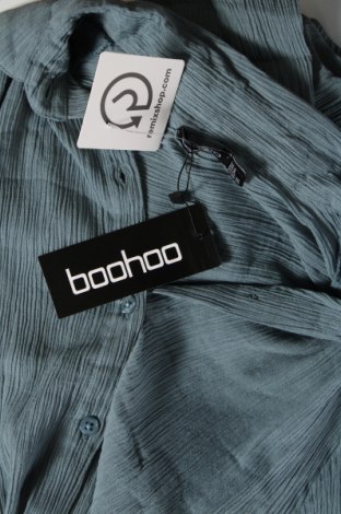 Γυναικείο πουκάμισο Boohoo, Μέγεθος XS, Χρώμα Μπλέ, Τιμή 4,33 €