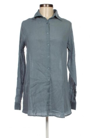Γυναικείο πουκάμισο Boohoo, Μέγεθος XS, Χρώμα Μπλέ, Τιμή 8,25 €