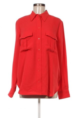 Дамска риза Calvin Klein, Размер L, Цвят Червен, Цена 76,30 лв.