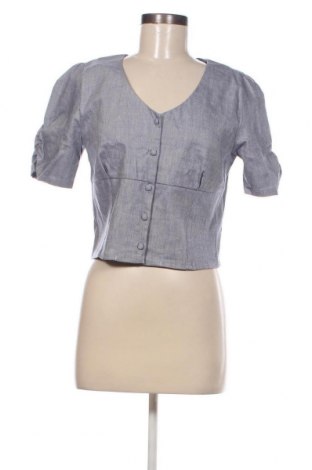 Γυναικείο πουκάμισο Camaieu, Μέγεθος L, Χρώμα Μπλέ, Τιμή 5,77 €