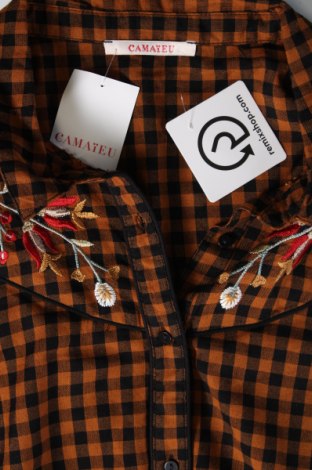 Γυναικείο πουκάμισο Camaieu, Μέγεθος XL, Χρώμα Πολύχρωμο, Τιμή 10,31 €