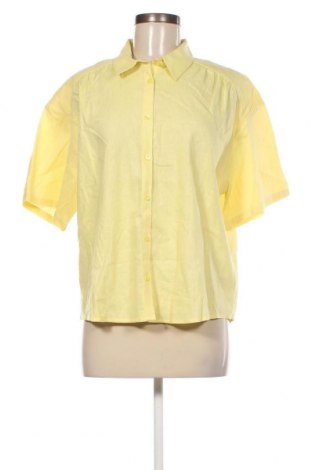 Γυναικείο πουκάμισο Camaieu, Μέγεθος XL, Χρώμα Κίτρινο, Τιμή 9,28 €