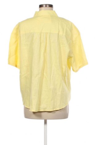 Γυναικείο πουκάμισο Camaieu, Μέγεθος XL, Χρώμα Κίτρινο, Τιμή 20,62 €