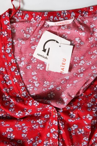 Γυναικείο πουκάμισο Camaieu, Μέγεθος XXL, Χρώμα Κόκκινο, Τιμή 11,34 €