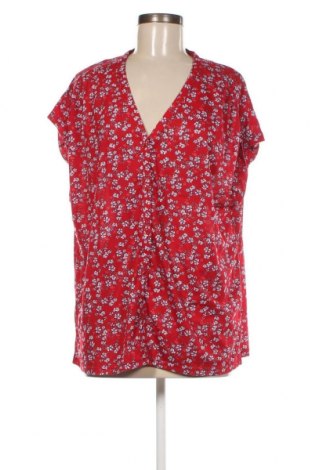Γυναικείο πουκάμισο Camaieu, Μέγεθος XXL, Χρώμα Κόκκινο, Τιμή 12,37 €