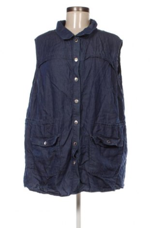 Γυναικείο πουκάμισο Collection L, Μέγεθος XXL, Χρώμα Μπλέ, Τιμή 7,67 €