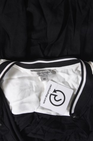 Γυναικείο πουκάμισο Comma,, Μέγεθος L, Χρώμα Μαύρο, Τιμή 16,69 €