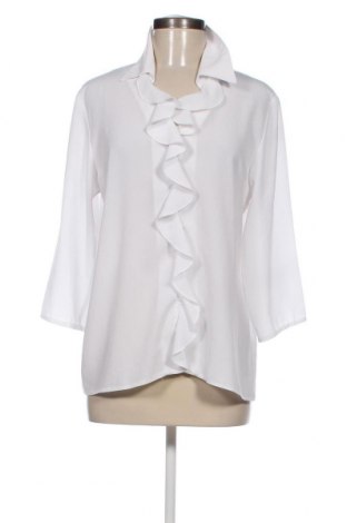 Γυναικείο πουκάμισο Damart, Μέγεθος L, Χρώμα Λευκό, Τιμή 7,23 €