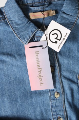 Γυναικείο πουκάμισο Denim Project, Μέγεθος S, Χρώμα Μπλέ, Τιμή 13,89 €
