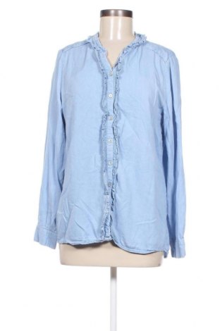 Γυναικείο πουκάμισο Esqualo, Μέγεθος M, Χρώμα Μπλέ, Τιμή 8,35 €