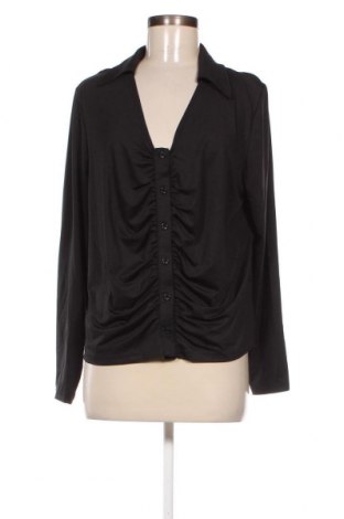 Γυναικείο πουκάμισο Even&Odd, Μέγεθος 3XL, Χρώμα Μαύρο, Τιμή 15,05 €