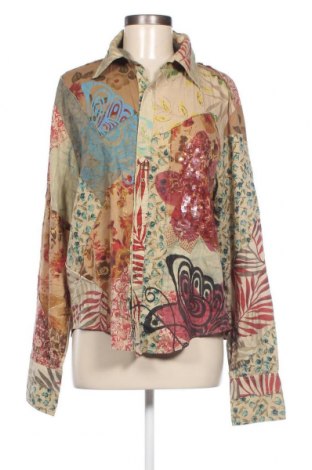 Γυναικείο πουκάμισο Guess, Μέγεθος L, Χρώμα Πολύχρωμο, Τιμή 35,00 €