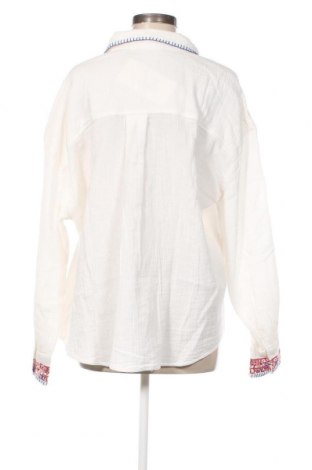 Γυναικείο πουκάμισο Guido Maria Kretschmer for About You, Μέγεθος L, Χρώμα Λευκό, Τιμή 23,81 €