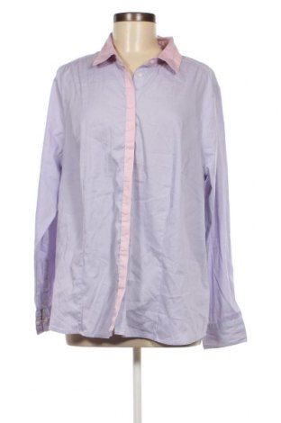 Γυναικείο πουκάμισο H&M, Μέγεθος XXL, Χρώμα Μπλέ, Τιμή 15,46 €