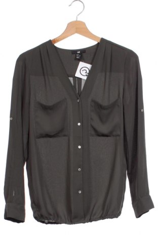 Dámska košeľa  H&M, Veľkosť XS, Farba Zelená, Cena  4,48 €