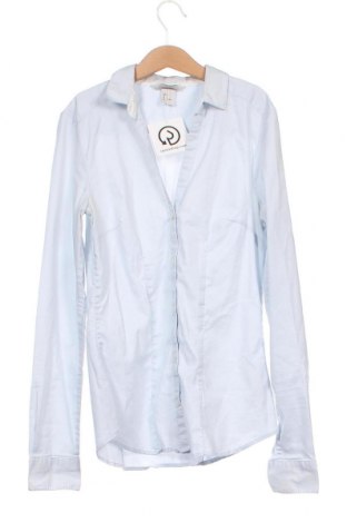 Дамска риза H&M, Размер XS, Цвят Син, Цена 12,04 лв.