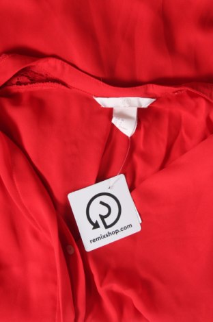 Дамска риза H&M, Размер S, Цвят Червен, Цена 11,44 лв.