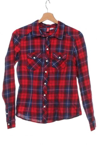 Γυναικείο πουκάμισο H&M Divided, Μέγεθος XS, Χρώμα Πολύχρωμο, Τιμή 4,02 €