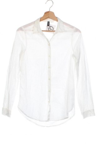 Дамска риза H&M Divided, Размер XXS, Цвят Екрю, Цена 12,04 лв.
