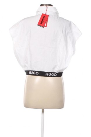Γυναικείο πουκάμισο Hugo Boss, Μέγεθος L, Χρώμα Λευκό, Τιμή 124,23 €