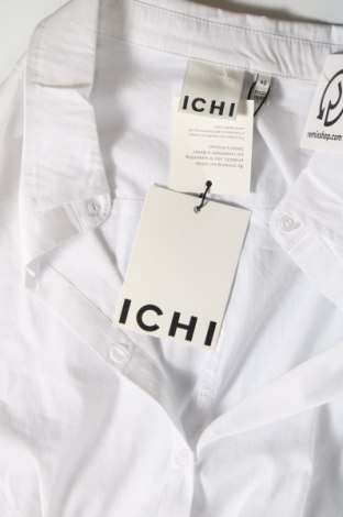 Γυναικείο πουκάμισο Ichi, Μέγεθος L, Χρώμα Λευκό, Τιμή 23,81 €