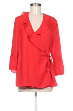 Γυναικείο πουκάμισο Janina, Μέγεθος L, Χρώμα Κόκκινο, Τιμή 7,02 €