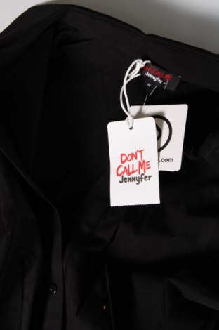 Γυναικείο πουκάμισο Jennyfer, Μέγεθος M, Χρώμα Μαύρο, Τιμή 7,22 €