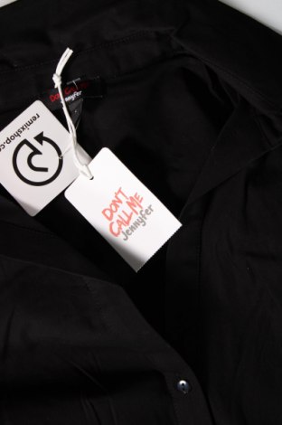 Γυναικείο πουκάμισο Jennyfer, Μέγεθος S, Χρώμα Μαύρο, Τιμή 7,22 €
