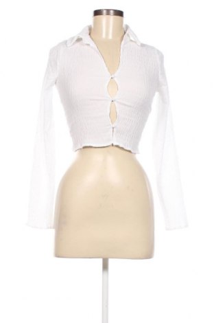 Γυναικείο πουκάμισο Jennyfer, Μέγεθος S, Χρώμα Λευκό, Τιμή 6,80 €