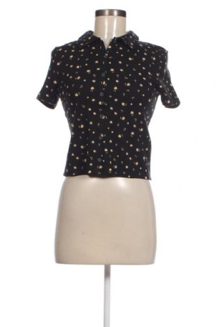 Γυναικείο πουκάμισο Jennyfer, Μέγεθος L, Χρώμα Μαύρο, Τιμή 20,62 €