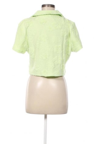 Γυναικείο πουκάμισο Jennyfer, Μέγεθος L, Χρώμα Πράσινο, Τιμή 7,63 €