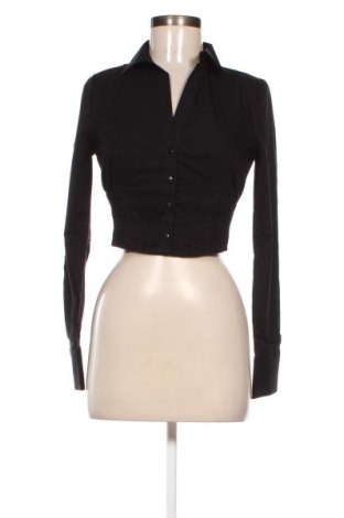 Γυναικείο πουκάμισο Jennyfer, Μέγεθος S, Χρώμα Μαύρο, Τιμή 5,36 €
